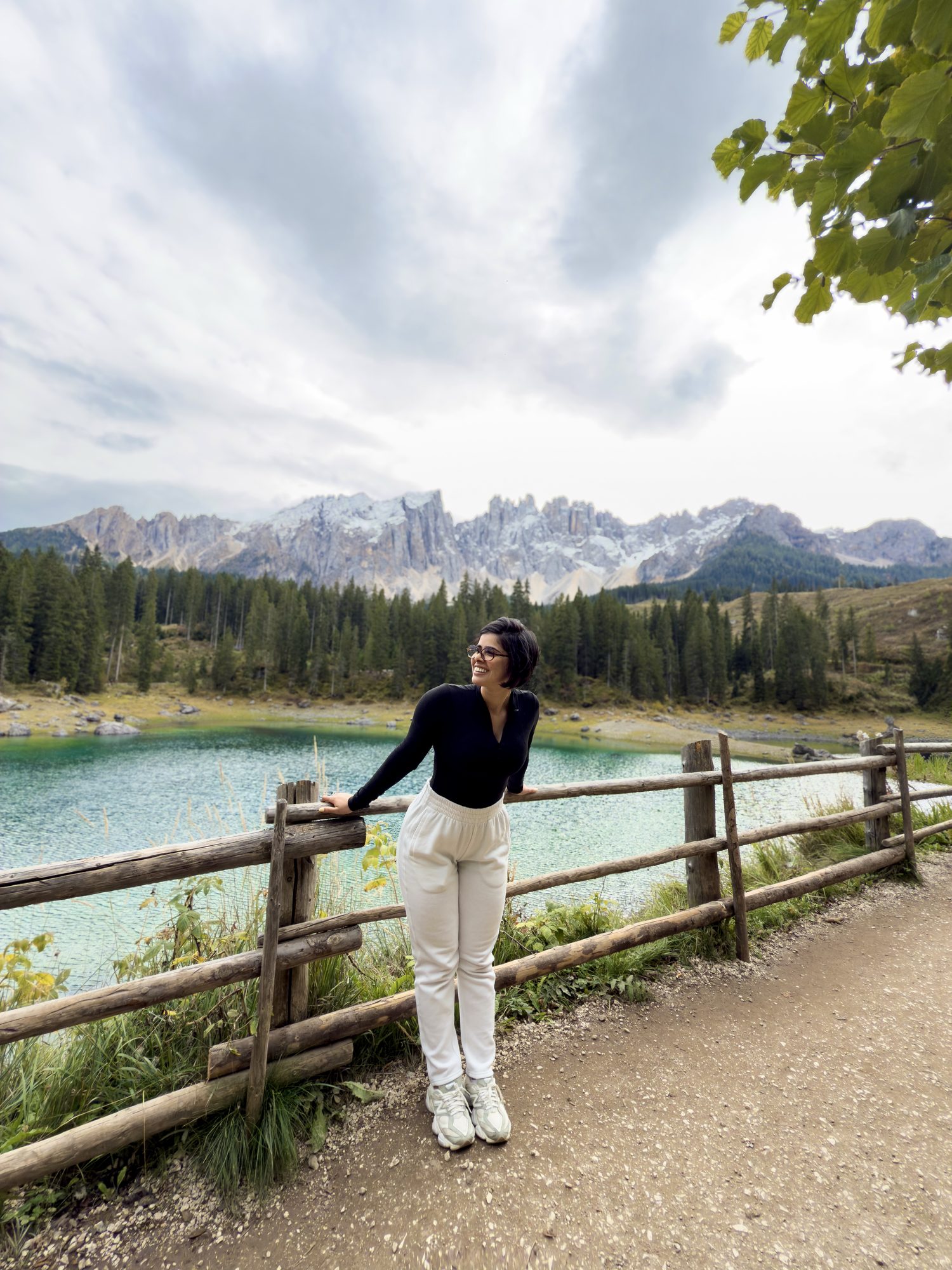 Paisagem nas Dolomitas